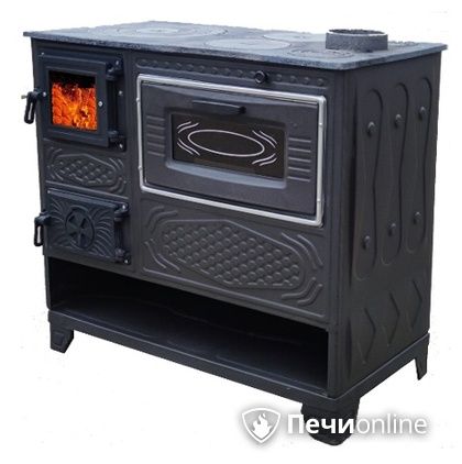 Отопительно-варочная печь МастерПечь ПВ-05С с духовым шкафом, 8.5 кВт в Наро-Фоминске